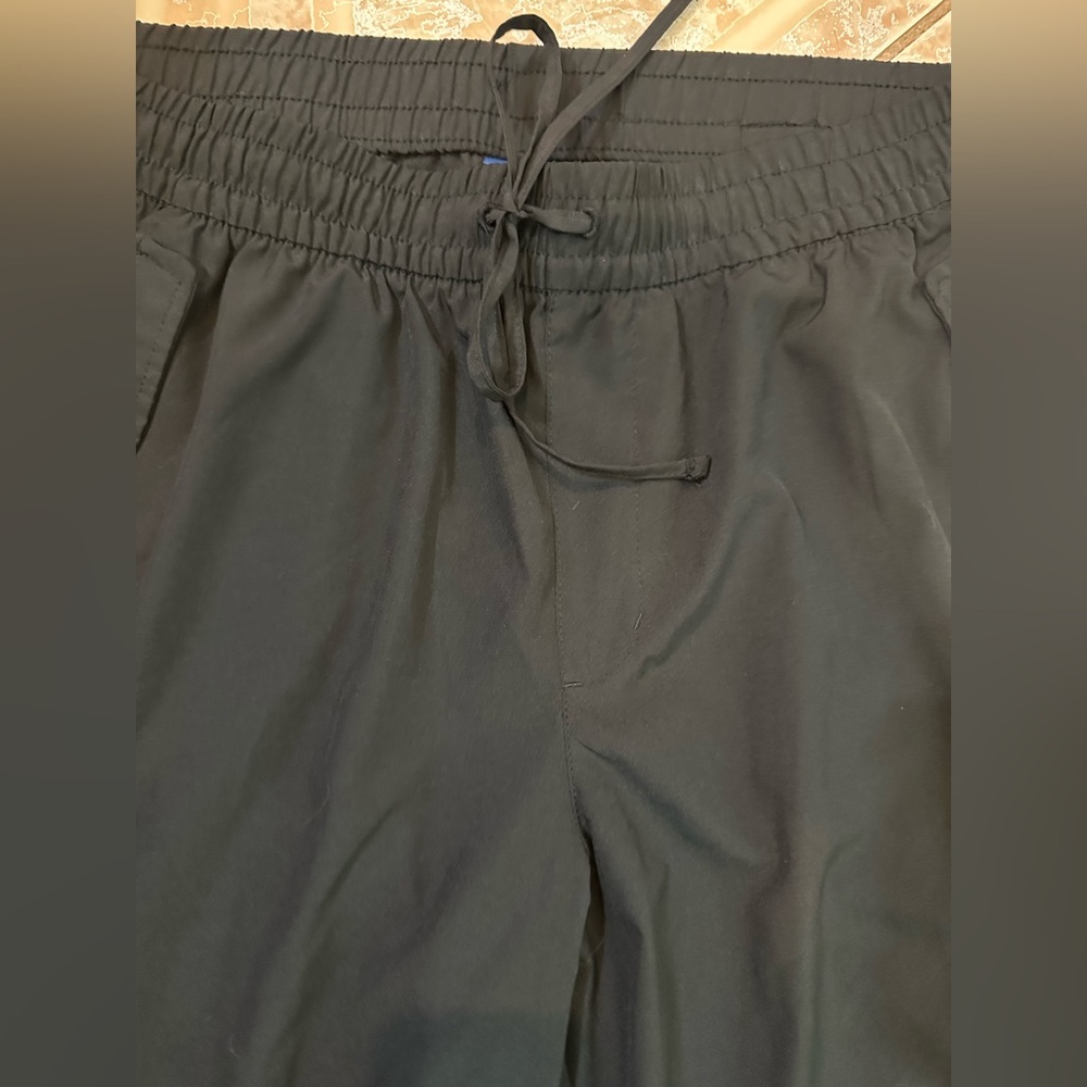Old Navy Quick Dry StretchTech Black Wide Leg Pants High Waisted - Picture 4 of 9